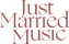 Logo Just married music 300